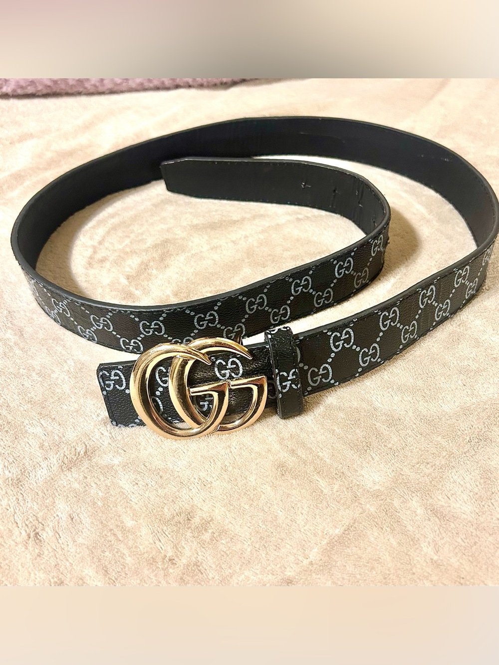 Gucci GG Marmont Black Belt - Picture 3 of 14